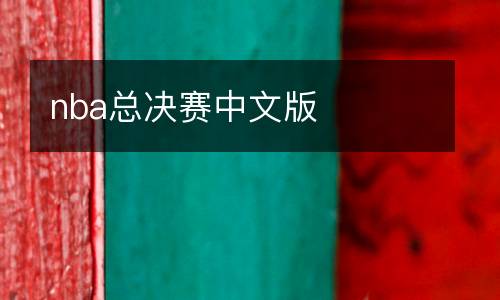 nba總決賽中文版