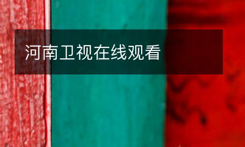 河南衛(wèi)視在線(xiàn)觀看