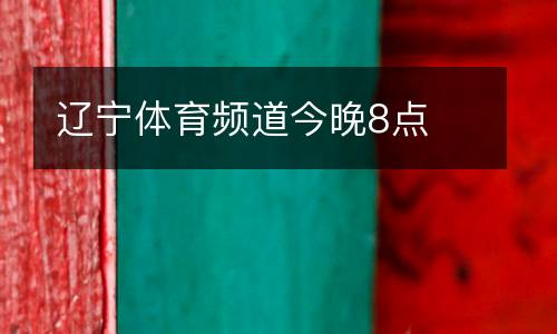 遼寧體育頻道今晚8點(diǎn)